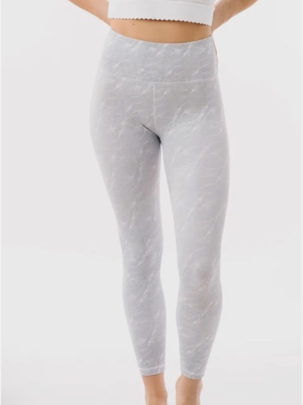 Zyia Active Michelangelo Marble Light n Tight Hi-Rise 7/8 leggings - Picture 6 of 6